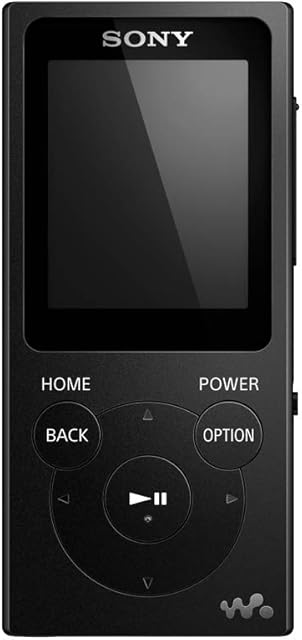 Sony NW-E394L 8GB Walkman Music Player with 1.77" Display"Drag & Drop", ClearAudio+, PCM, AAC, WMA and MP3 (Black)