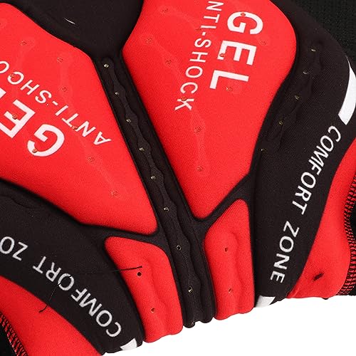 Calções de Ciclismo, Cuecas Masculinas de Ciclismo Preto para Mountain Bike (2GG)