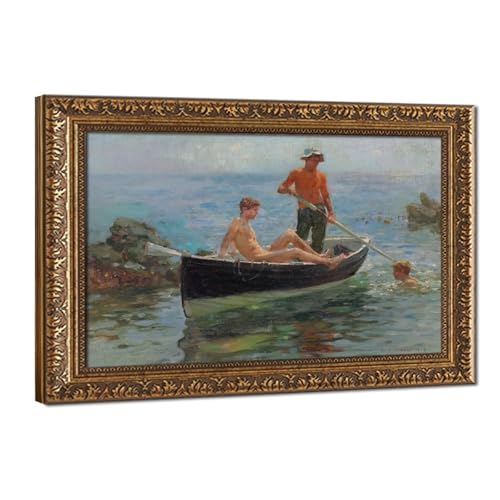 Cadre à suspendre Henry Scott Tuke idée cadeau décoration pour amateurs d'art