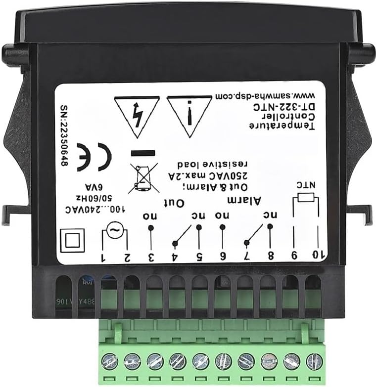 DT-322 ON/OFF Temperature Controller With Sensor