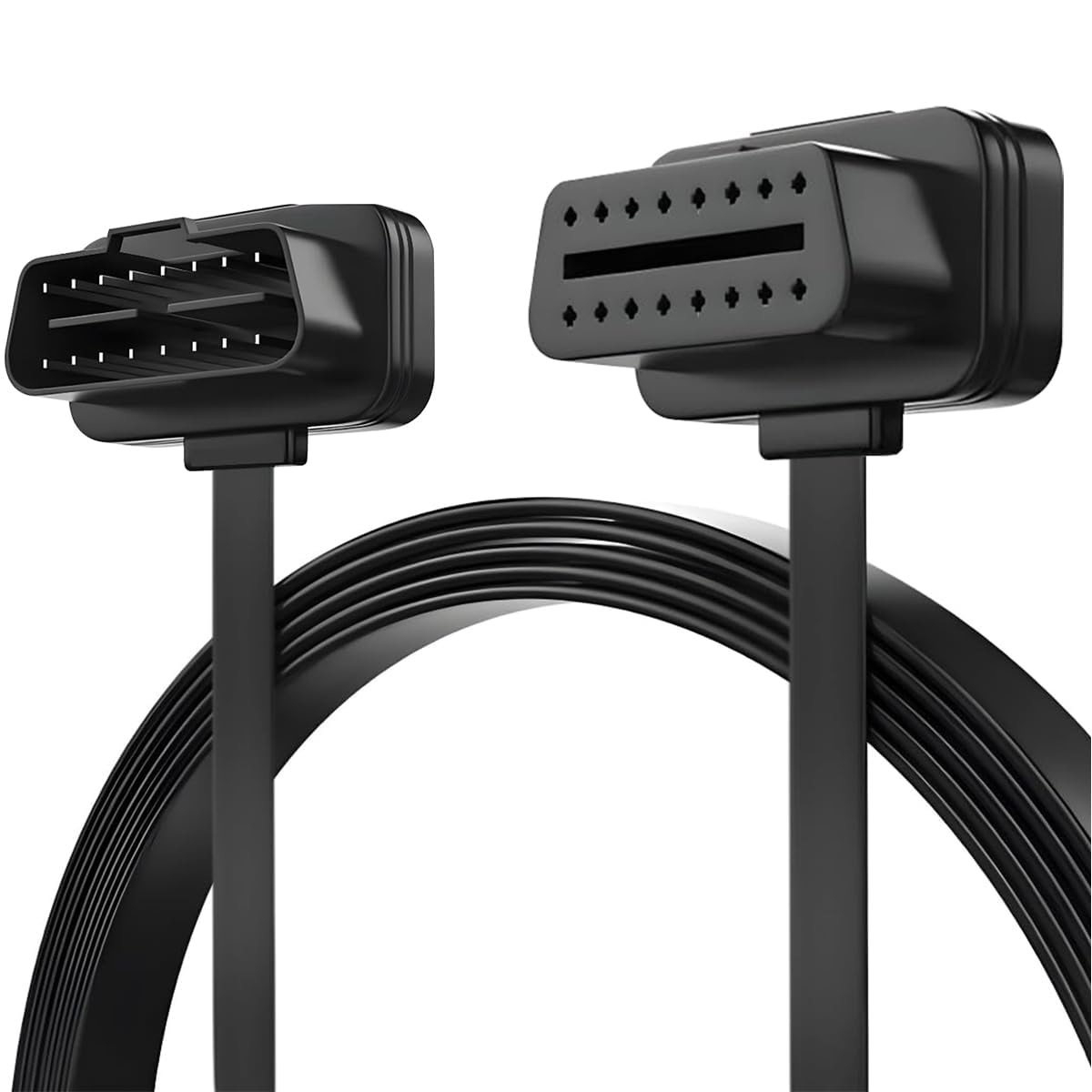 OBD2 Extension Cable, 16-Pin Male to Female OBDII Connector, 30 CM, for Automotive Diagnostic Scan Tools, Code Readers, and Monitoring Devices-image-47