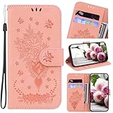 Funda para teléfono móvil compatible con Samsung Galaxy A26 5G, Samsung Galaxy A26 5G, diseño de mariposa, funda premium [tarjetero] funda magnética para Samsung Galaxy A26 5G