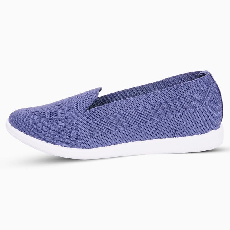 Image of Liberty Flexible Memory Foam Women's Shoes-Classic-01-Sky Blue-07