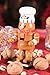 Clever Creations Gingerbread Man 6 Inch Traditional Wooden Nutcracker, Festive Christmas Décor for Shelves and Tables