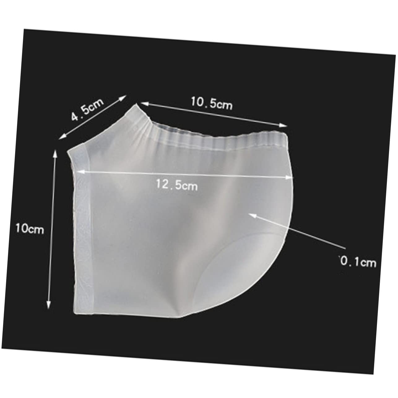 SOESFOUFU Silicone Heel Pad Covers Heel Socks for Men Women Easy to Use Comfortable Walk