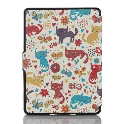 Image of MOCA Compatible Case Cover for All New Kindle 10th Gen 2019 Release case Cover with Auto Wake Sleep fits Amazon All New Kindle 2019 case Cover (Colorful Cats)