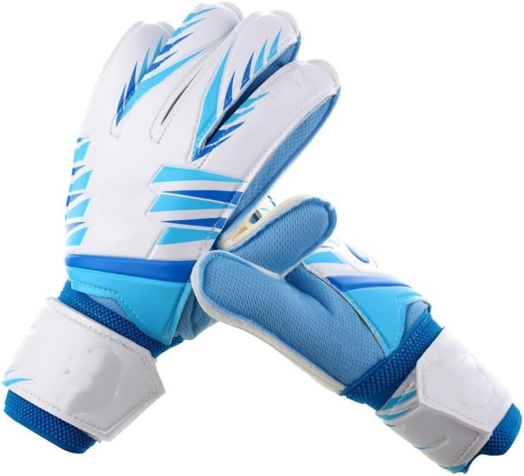 Futaba Kids Anti-Slip Junior Football Gloves Goalie Gloves - Blue -Size 7-picture-36
