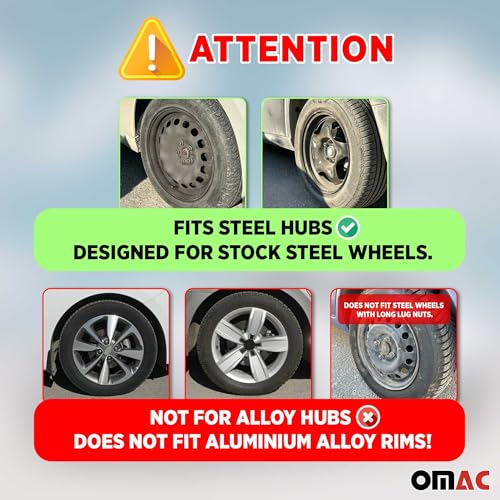 Sparco Spc1496Bk Set Copricerchi 4 Pezzi Roma 14 Pollici Nero - 4