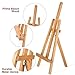 STARHOO 16 Inch Tabletop Easel Stand for Painting Canvas Table Top Easels for Display Wooden Small Easels Portable Photo Picture Sign Holder (2 Pack)
