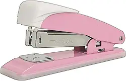 Tilibra - Grampeador 20 Folhas Metálico de Mesa G106 Rosa Claro