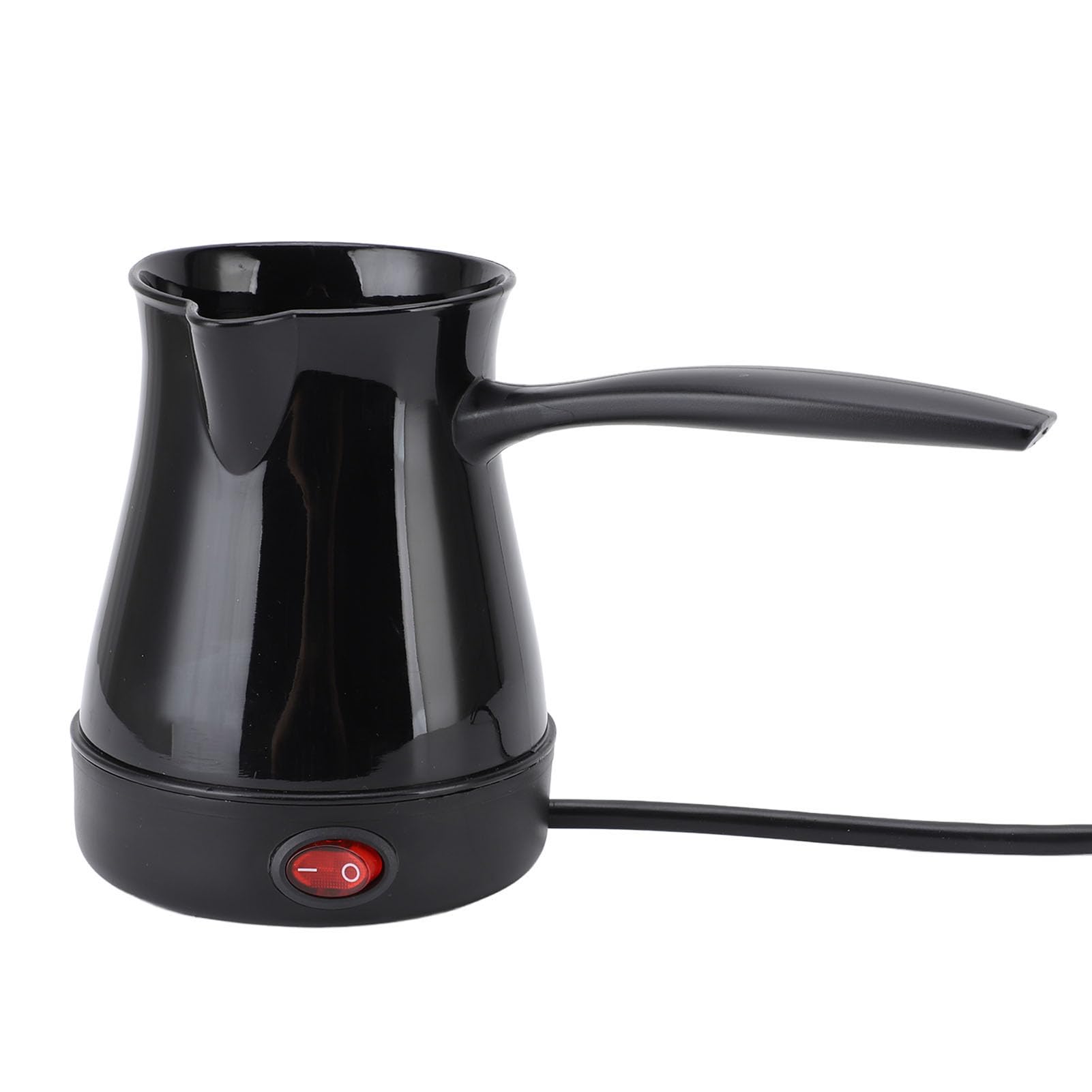 SIXRUN Caffettiera Elettrica Turca in Acciaio Inossidabile, 300ML, Bollitore Elettrico per Caffè Turco, Riscaldamento Rapido, 600W, Multifunzionale per Tè e Vino
