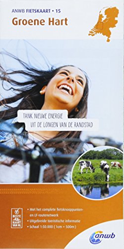 Groene Hart cycling map (ANWB fietskaart (15)) Groene Hart cycling map (ANWB fietskaart (15))