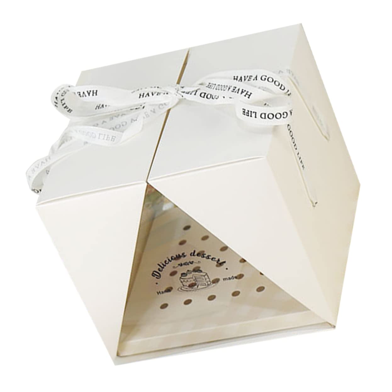 Ciieeo Multi-purpose Cake Carrier Rectangular Cake Box for Baking Storage and