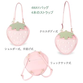 いちごショルダーバッグ CERCA ショルダー ショルダーバッグ lulunoix/いちごショルダー