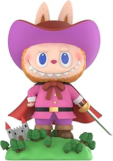 POP MART LABUBU Boots 7 inches Articulated Character Premium Design Action Figure Box Toy Popular Collectible Art Toy Cute Figure Creative Gift, for Christmas Birthday Party Holiday