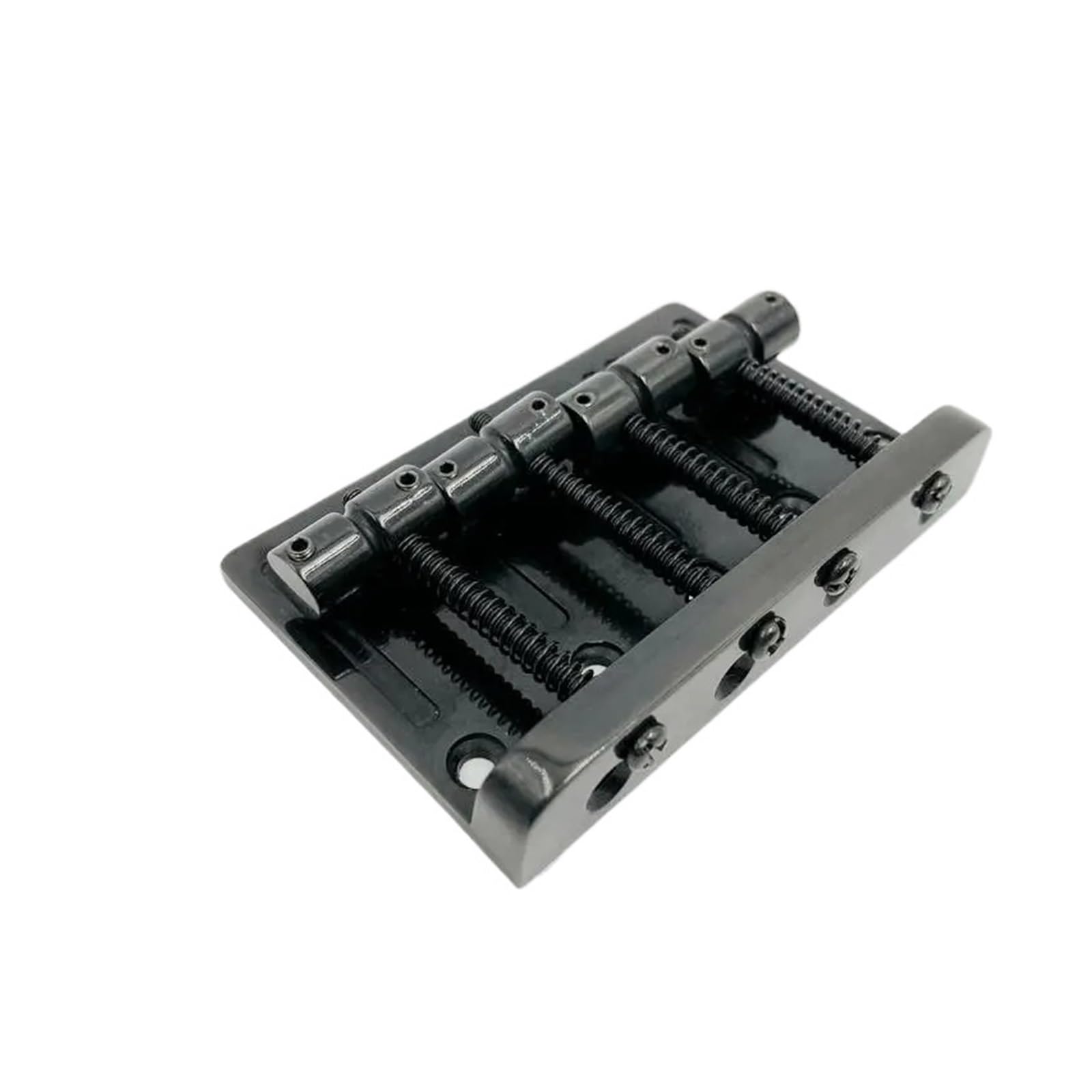 Ponti for basso elettrico a 4 corde Selle e cordiera nere e cromate for basso jazz