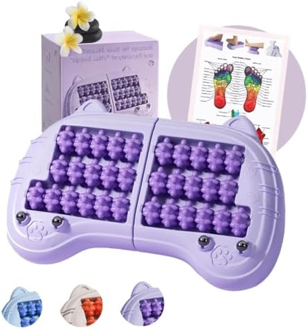 Foot Roller Massager for Plantar Fasciitis Relief, Large Size, Ea...