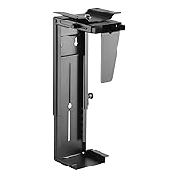 Ewent Supporto per CPU Regolabile sotto scrivania, Supporto per Computer Case con