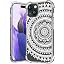 White Mandala Geometric Pattern