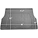 FH Group ClimaProof Universal Cargo Mat – All-Weather, Trimmable Trunk Mat (48
