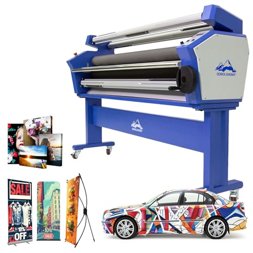 US Stock Wide Format Laminator 63in Full-auto Wide Format Cold Laminator Machine Roll to Roll Large Format Laminator Laminating Machine (with Trimmer)