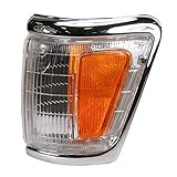TRQ Driver Side Front Corner Light Assembly Compatible with 1992-1995 Toyota Pickup 4 Wheel Drive TO2520129