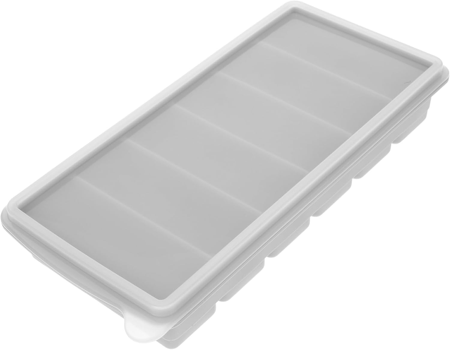 Airtight Silicone Ice Cube Tray Compartment Mold for Food Purees Meat Food Grade Silicone Storage for Freezing and Preserving Freshness