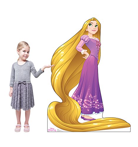 Image of Cardboard People Rapunzel Life Size Cardboard Cutout Standup - Disney Princess Friendship Adventures