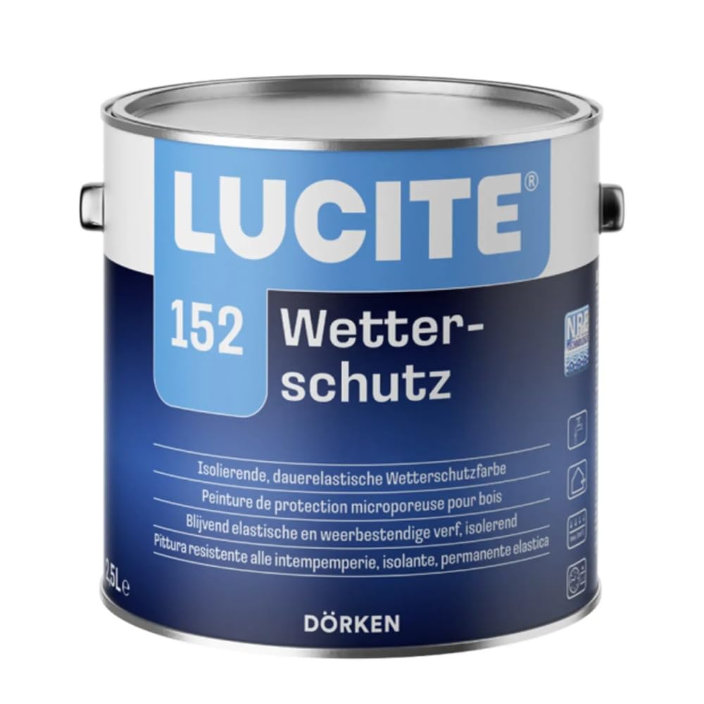 Lucite 152 Wetterschutz, weiss (2,5 Liter)