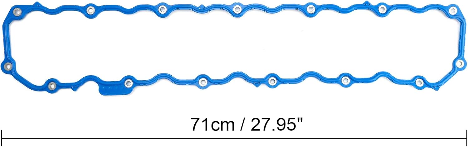 Areyourshop 50522 T Engine Valve Cover Gasket fit for Jeep 4.0L Models for 1987-1995 Cherokee, Wrangler, Comanche, Grand Cherokee, Wagoneer, J10, CJ7 Select Models Rubber Gasket Leak-Proof Seal