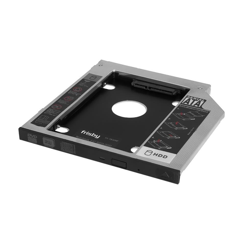 TX Obudowa dysku optycznego do notebooka 12,7 mm kompatybilna z obudową 2,5" SSD/HDD (TXACED12)