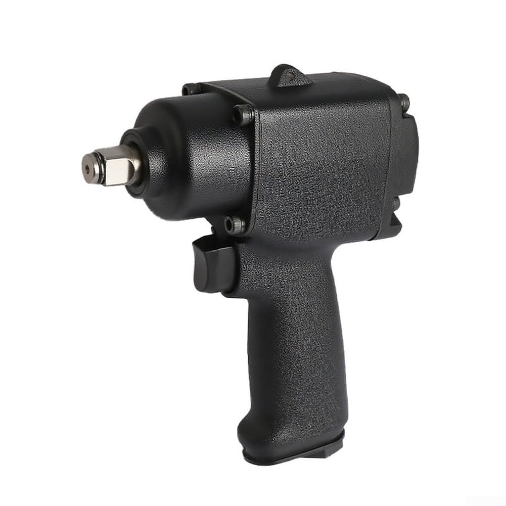 Aria resistente da 1/2 pollice per avvitatore a percussione con doppio meccanismo a martello, coppia di uscita 475 nm per riparazioni automobilistiche, corpo in alluminio compatto con un peso di 1,72