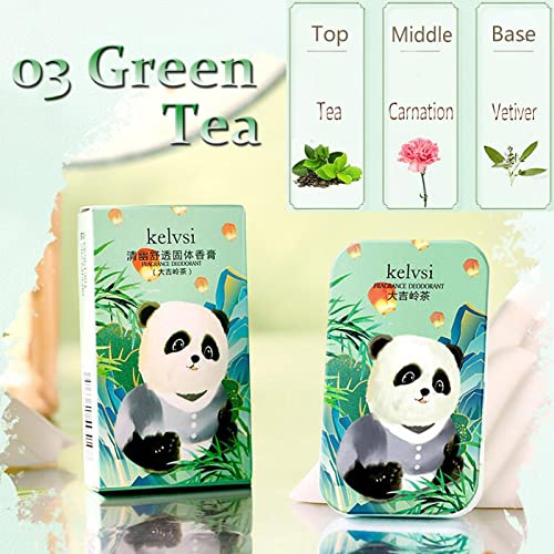 Grospe 4Pcs Solid Balm Sets Solid Perfume Portable Pocket Balm Perfume Perfect For Travel Use Natural Fragrance Perfume For Men And Women #TOP4