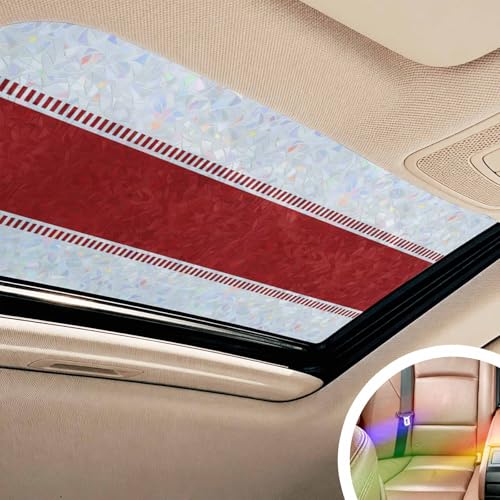 Vinilo Decorativo Rojo para Ventanas 17.7''x39.3'' miniatura 2