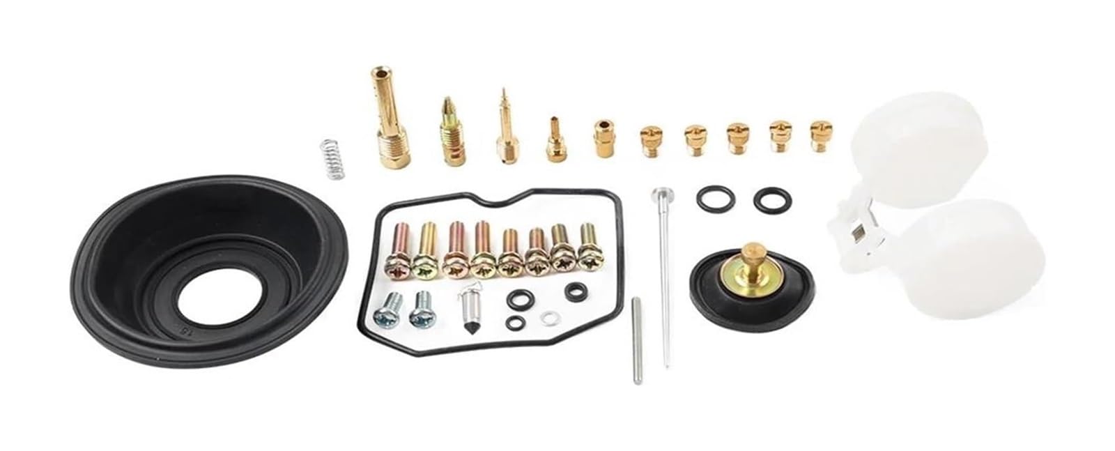 Vergaser-Ersatz Für KLE400 KLE500 1991-2007 Wiederaufbau Motor Schwimmernadel Vakuummembrandichtung Motorradvergaser Reparatursatz