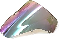 Vista 1 de GLoyer Parabrisas de motocicleta Parabrisas de doble burbuja iridio compatible con Honda CBR 900 RR 929 2000 2001 00 01 900RR