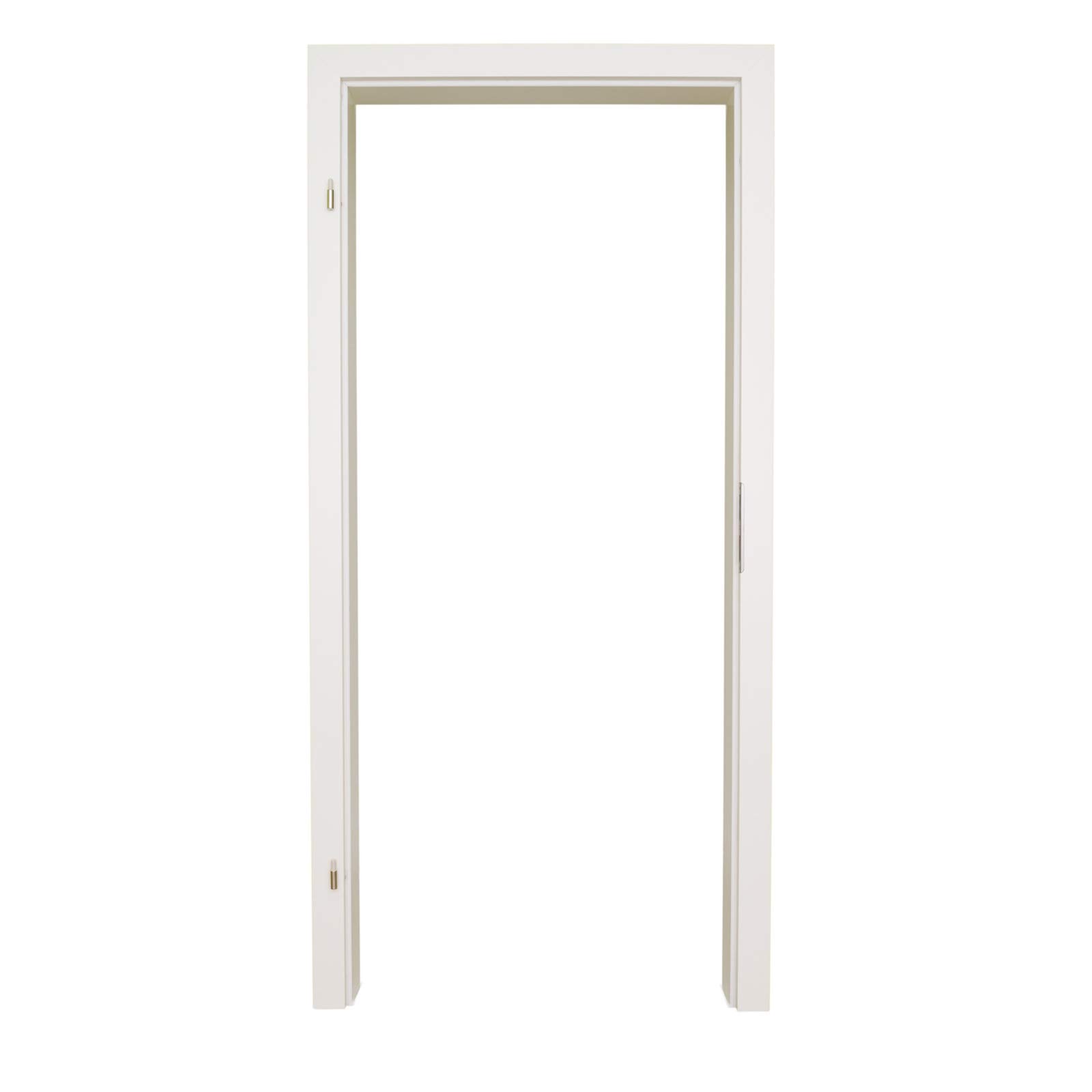 HORI Wohnungseingangs-Tür Weißlack Komplettset Zarge I Schallschutztür SK1 Klimaklasse 3 I Höhe 198,5 cm I Breite 86 cm - Wandstärke 140 mm - DIN Rechts