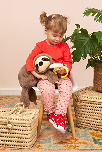 Teddy Hermann Herzekind 93942 Faultier Helge 48 cm, Kuscheltier
