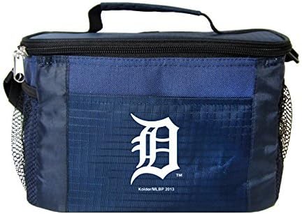New MLB Baseball 2014 Team Color Logo 6 Pack Lunch Bag Cooler - Pick Team (Detroit Tigers)