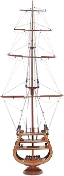 USS Constitution Cross Section Collectible - Exclusive Addition - Museum Quality Finish - 12.5L x 3.8W x 34.0H Inches