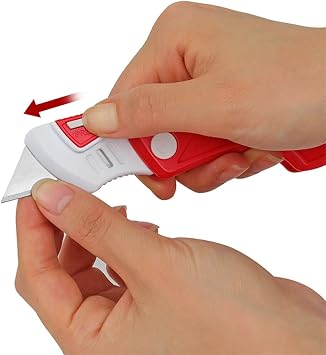 WorkPro WP211004 Plastic Body Folding Retouching Utility Knife