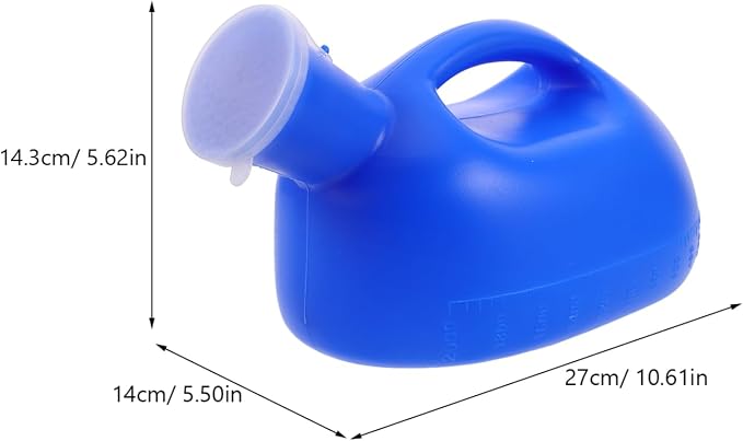 Orinal portátil para hombre Beaupretty sin derrames miniatura 2
