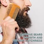 AMSKY Beard growth kit - Beard oil, beard balm, beard comb, productos para la barba | boyfriend birthday gifts | gifts for him husband | Christmas | Husband stocking stuffers - Image 4