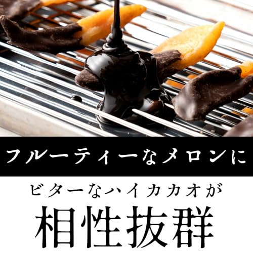 チョコレート チョコ メロンジェット メロン ドライフルーツ お菓子 スイーツ フルーツ 200g 大浜スイーツアカデミー