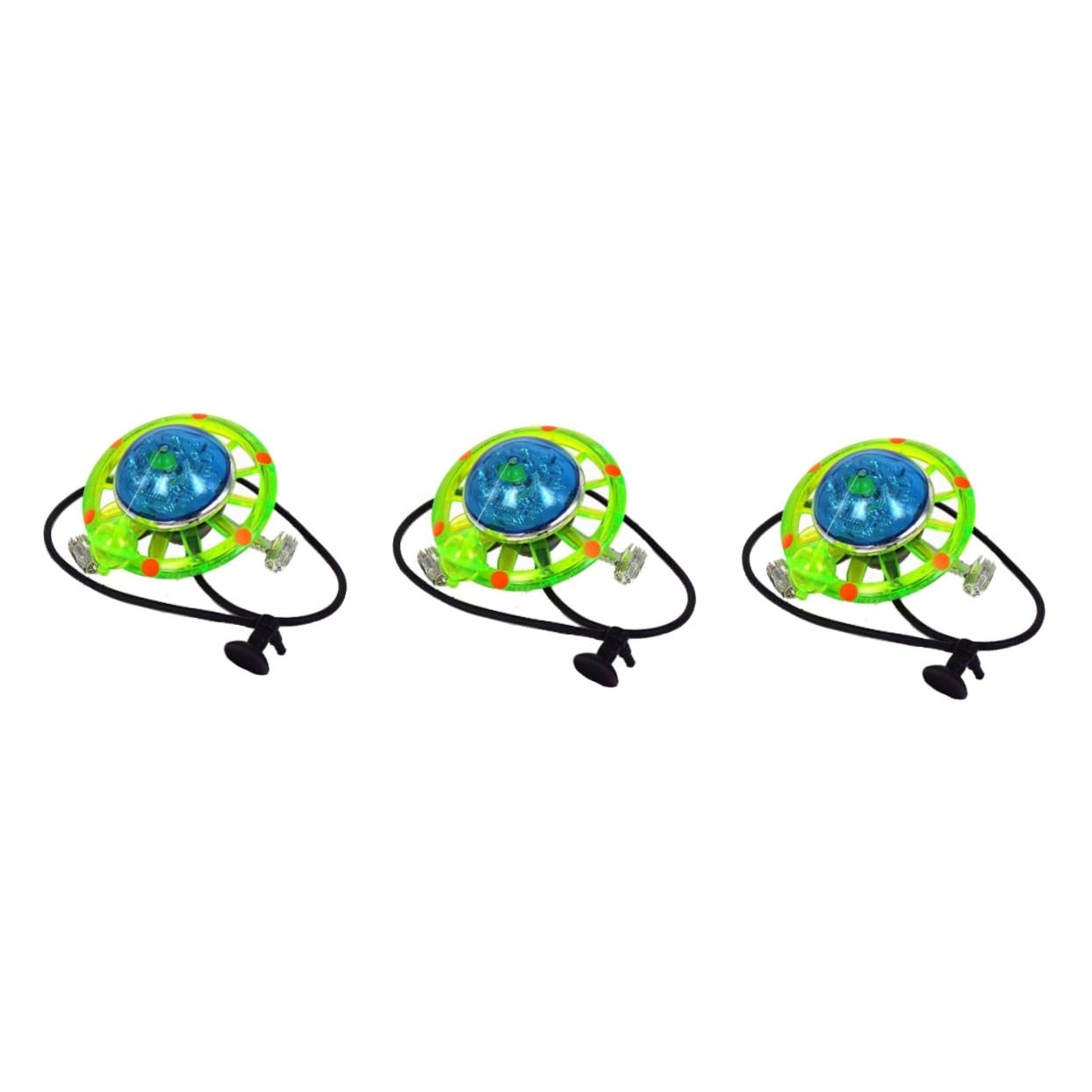 BESPORTBLE 3 Piezas De Decoración Genérica Ovni para Acuario Adorno Oscilante para Pecera Seguro para Agua Dulce Vibrante Accesorio para Acuario.