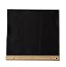 Upholstery Leather Piece Black Cowhide Light Weight 12" x 12" 1 SF