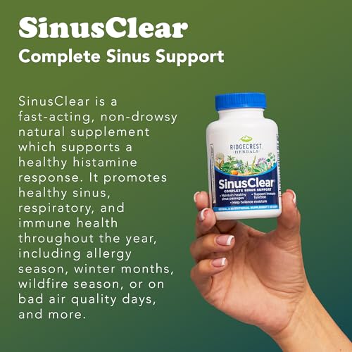 RidgeCrest Herbals SinusClear Formula