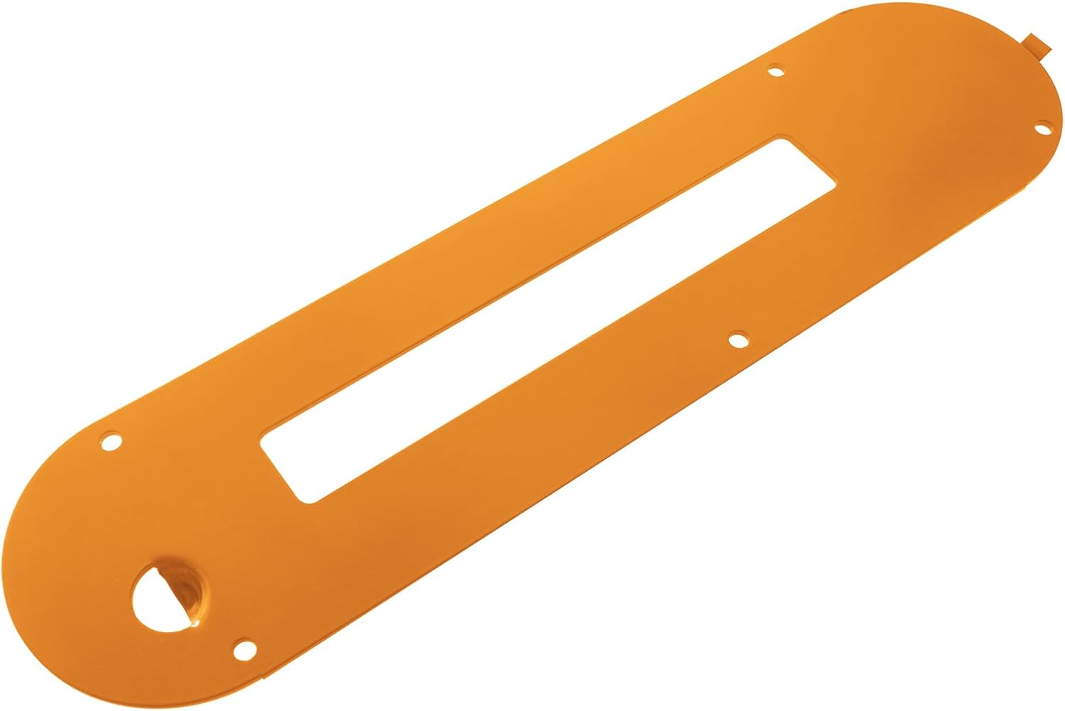71420 Table Saw Dado Throat Plate For Ridgid R4512 Table Saw, Cast Iron Dado Blades Throat Plate Insert Orange