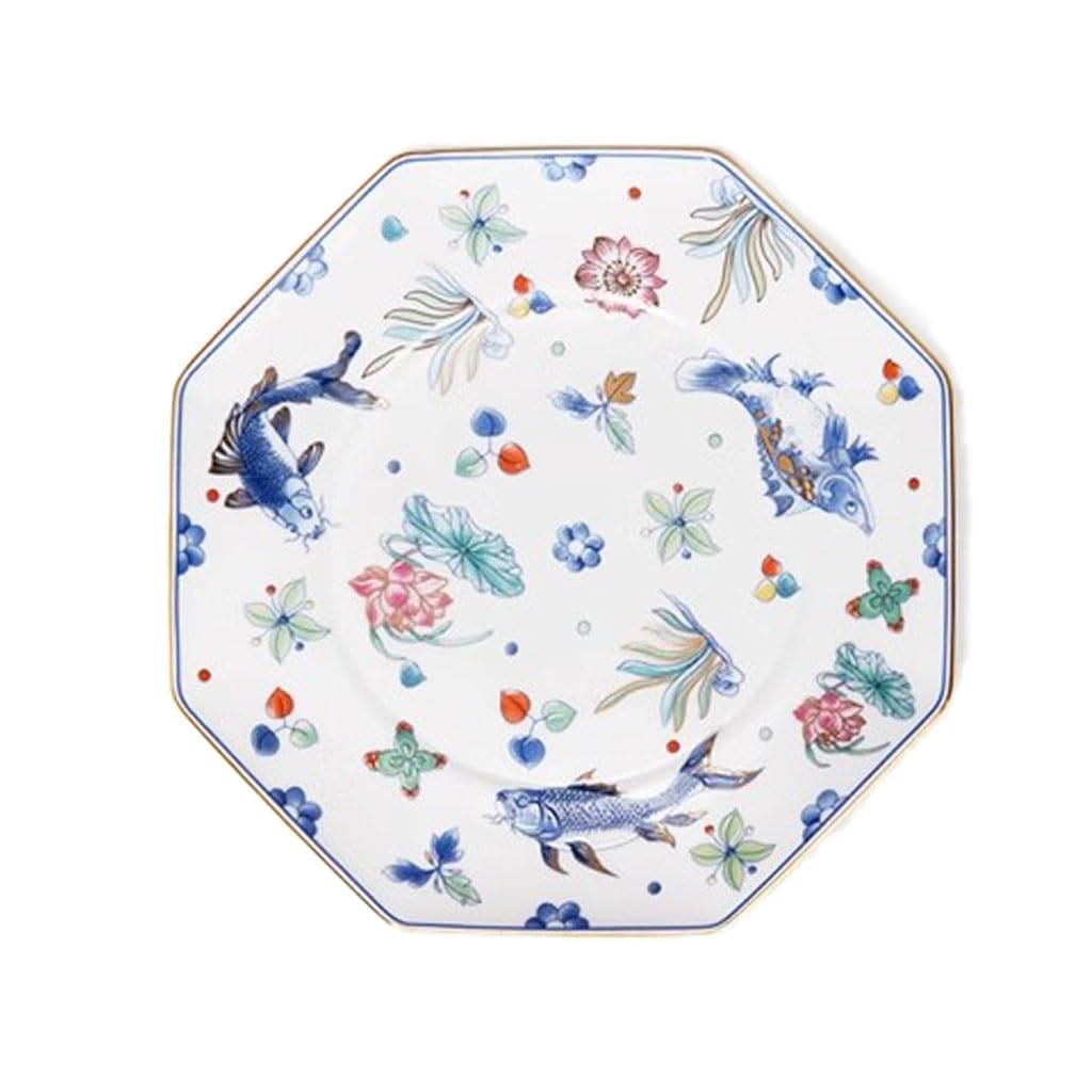 Platos para Comer platear De Cena De Cerámica Fresca, Vajilla China De Alta Gama For El Hogar, platear De Filete De Aperitivos De Frutas Platos de cerámica para la Cena