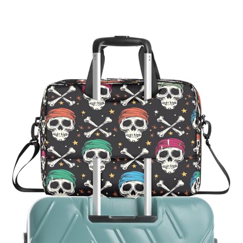 Bolsa para portátil con diseño de calavera 15.6 pulg miniatura 7